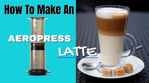 How do you make an Aeropress latte?